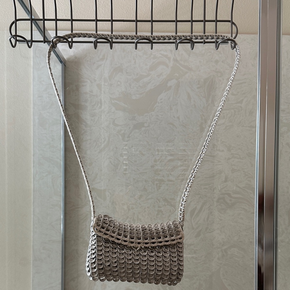 Silver Chainmail Women Bag